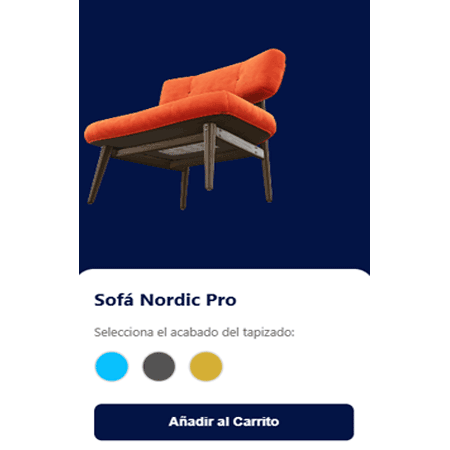 Ejemplo de catálogo de producto con Realidad Aumentada